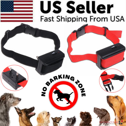 Premium Anti-Bark Dog Shock Collar: Automatic Control for Small, Medium & Large Breeds