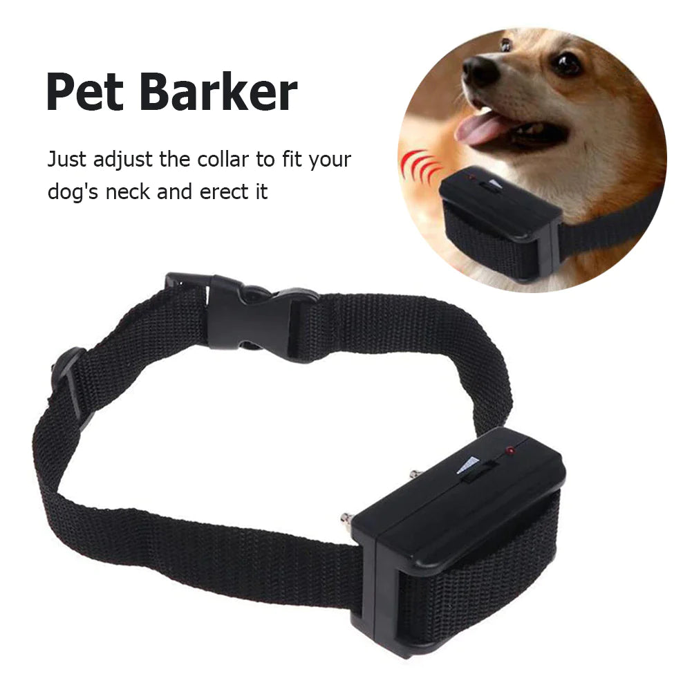 Premium Anti-Bark Dog Shock Collar: Automatic Control for Small, Medium & Large Breeds