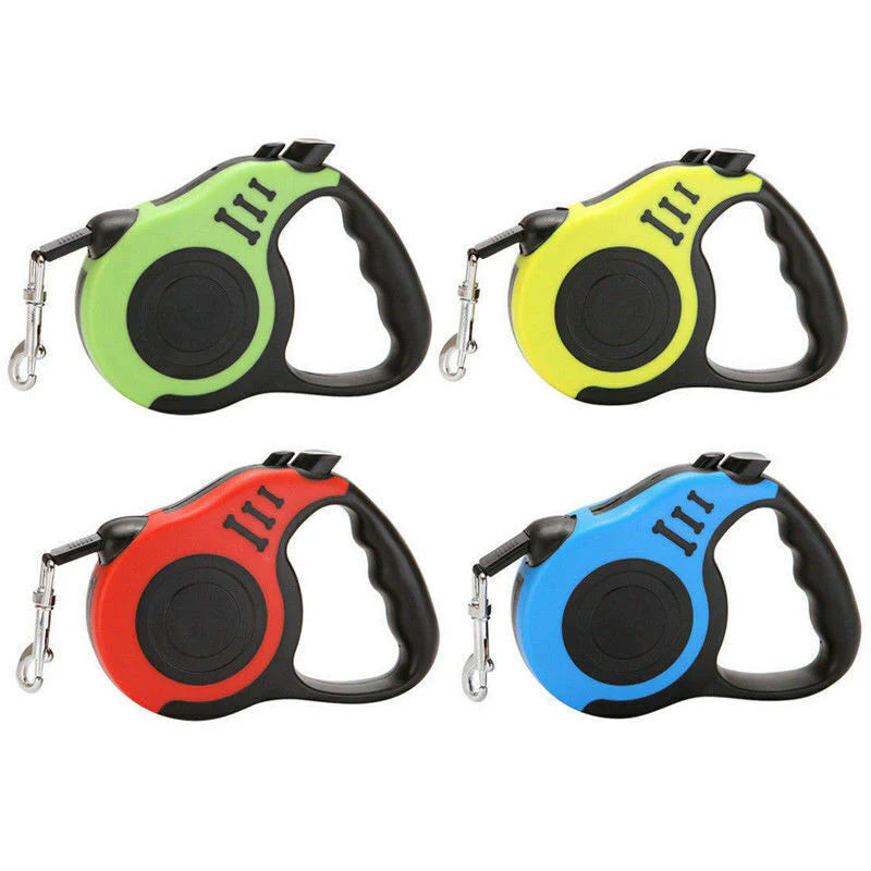 16.5FT Automatic Retractable Dog Leash | Pet Collar Walking Lead | Tangle-Free Design